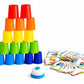 EITHEO Geometric Angle Blocks 26-Piece Montessori Sorting & Stacking Educational Toy for Toddlers