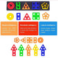 EITHEO Geometric Angle Blocks 26-Piece Montessori Sorting & Stacking Educational Toy for Toddlers